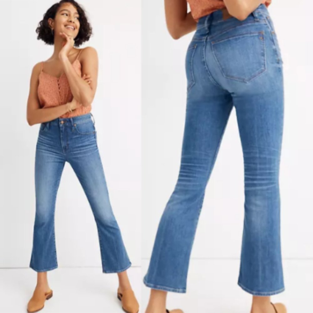 Madewell Curvy Cali Demi-Boot Jeans Tierney Wash